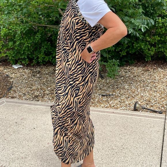 Animal Print Beach Coverup from Tahiti - Picture 5 of 7